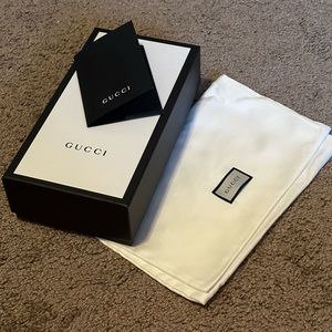 Gucci Box, Protective Sateen Slip Cover and Recipe Holder